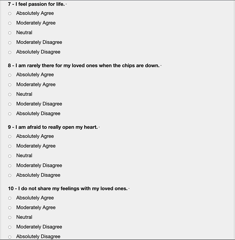Sample questions